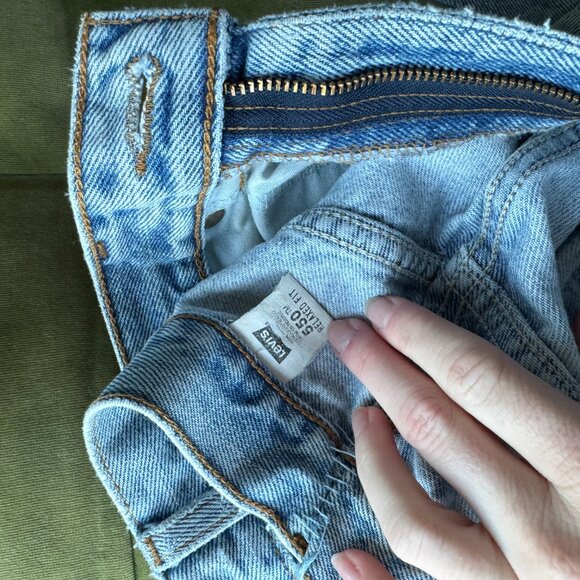 Levi’s 550 Relaxed Fit Jeans Light Wash Women’s Size 8M High Rise Vintage Fit - Picture 2 of 3